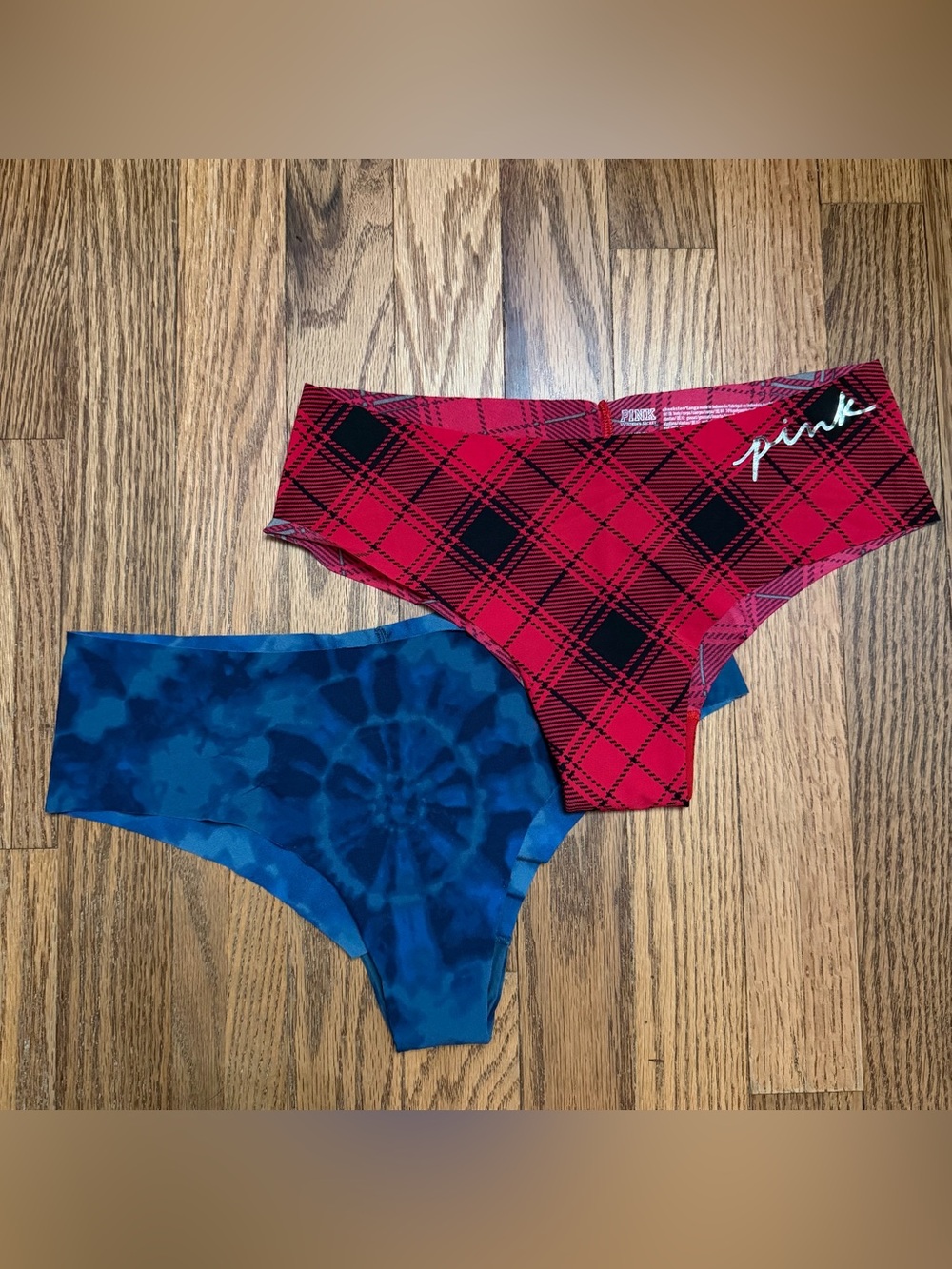 PINK Victoria's Secret No Show Cheekies - set of 2